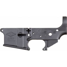 Yankee Hill 125 Stripped Lower Receiver 5.56x45mm NATO 7075-T6 Aluminum Black Anodized for AR-15
