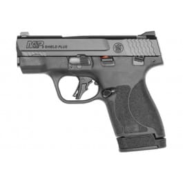 <em>Smith</em> & Wesson 13246 M&P9 Shield Plus,9MM Semi-Auto Pistol, TS 13/10 RD Mags 3.1" BBL, Black