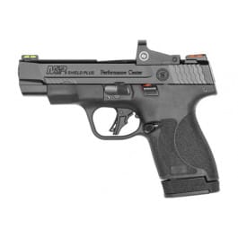 <em>Smith</em> & Wesson 13251 PC M&P9 SHLD Plus 4" Fiber Optic <em>Sights</em> w/CT RD Black