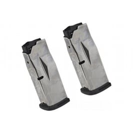 Ruger 90714 OEM Value Pack E-Nickel Detachable 10rd for 9mm Luger Ruger Max-9 2 Per Pack