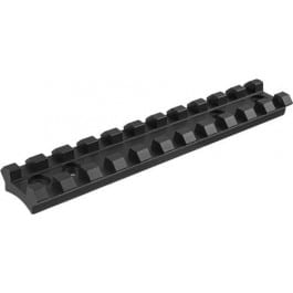 TruGlo TG-TG8940A Optic Rail Black Anodized Ruger 10/22 Picatinny/Weaver Mount Aluminum Shotgun