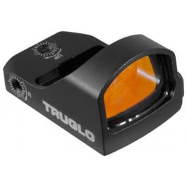 TruGlo TG-TG8200B Tru-Tec Micro Black Hardcoat Anodized 1x 23x17mm 3 MOA Illuminated Red Dot Reticle Features RMR Compatible
