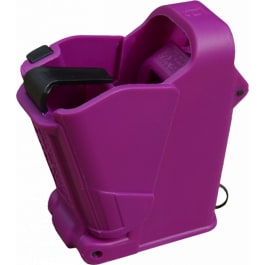 Maglula UP60PR UpLULA Loader & Unloader Double & Single Stack Style made of Polymer with Purple Finish for 9mm Luger, 45 ACP Pistols
