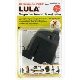 maglula LU17B Loader/Unloader 9mm Luger <em>CZ</em> <em>Scorpion</em> <em>Evo</em> 3 S1 Polymer Black Finish