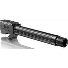 CMC Triggers 75511 Match Precision Fluted <em>Barrel</em> compatible with Glock 17 Gen 3&4 9mm 4.48" TB 416rd Stainless Steel Black