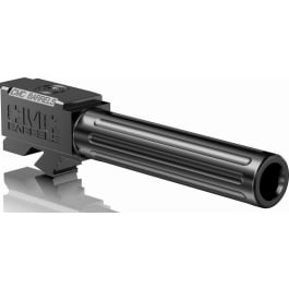 CMC Triggers CMC Triggers 75522 Match Precision Fluted Barrel compatible with Glock 19 Gen 3&4 9mm 4.01" 416rd Stainless Steel Black