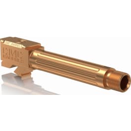 CMC Triggers 75523 Match Precision Fluted <em>Barrel</em> compatible with Glock 19 Gen 3&4 9mm TB 4.01" 416rd Stainless Steel Bronze