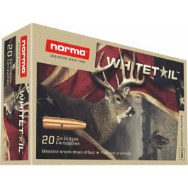 Ruag Ammotec Norma Ammunition (RUAG) 20177412 Whitetail 300 Win Mag 150 gr Pointed Soft Point (PSP) - 20rd Box