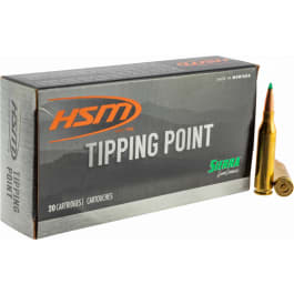 Hunting Shack Hunting Shack 300WM40N Tipping Point 300 Win Mag 165 gr Sierra GameChanger - 20rd Box