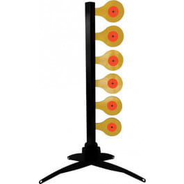 <em>Birchwood</em> <em>Casey</em> 47430 World of Targets Handgun <em>Dueling</em> <em>Tree</em> Circle w/Diamond Center Steel Target 48.50" H x 28.50" W x 23" D