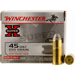 Winchester Ammo X45CP2 Special Buy Super-X 45 Colt (LC) 255 GR Lead Round Nose - 20rd Box