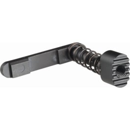 <em>Strike</em> <em>Industries</em> ARSMCBLK <em>Magazine</em> Catch  made of Steel with 6061-T6 Aluminum <em>Release</em> Button & Black Finish for AR-Platform