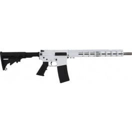 Great Lakes Firearms AR-15 Rifle, .223 Wylde 16" 416r <em>SS</em> Barrel, 15.25" M-LOK Rail, 6 Position M4 Stock, Arctic White Cerakote Finish, GL15223SS WHT
