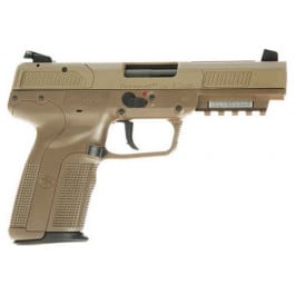 FN 3868900753 Five-seveN  5.7x28mm  4.80" Barrel 20+1 , Flat Dark Earth , Mounting Rail