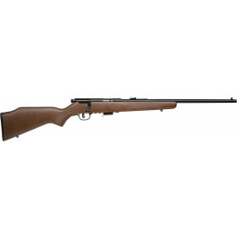 Savage 90700 93 G Bolt 22 WMR 21" 5+1 Hardwood Stock Blued