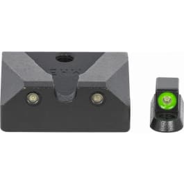 Meprolight USA 477873111 Mepro Hyper-Bright Self-Illuminated Sights Fixed Tritium Green Front & Rear Black Frame for <em>CZ</em> <em>Shadow</em> <em>2</em>