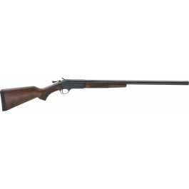 Henry H01520 Single Shot Steel Frame Break Open 20GA 26" 3" Walnut Stock Blued Steel Receiver Matte Black