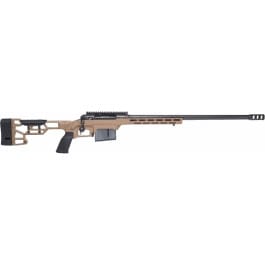 Savage Arms 57563 110 Precision 308 Win 10+1 20", Matte Black Rec/Barrel, Flat Dark Earth Cerakote MDT LSS XL Chassis, Polymer Grip