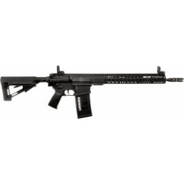ArmaLite AR-10 Tactical Rifle Semi-Auto 308 <em>Winchester</em>/7.62 NATO <em>16"</em> FS Pinned/Welded MBUS 25+1 Magpul STR Hard Coat Anodized
