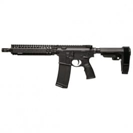 <em>Daniel</em> <em>Defense</em> 02-088-01202 DDM4 MK18 AR15 Pistol w/ Brace, 5.56 NATO 10.3" Barrel 30rd Black