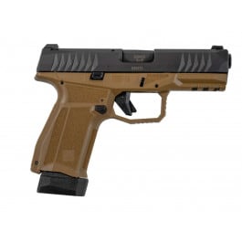 Arex Delta M Gen 2, 9mm Semi Automatic Pistol, Striker Fired, 15rd and 17rd Magazines, 4" Barrel, Flat Dark Earth Polymer Compact Frame 602382
