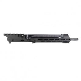 AR57 12" Complete ULT M-LOK Upper Receiver 5.7x28 Caliber With BCG, Muzzle Brake, M-LOK Rails and 1-<em>50</em> Round Mag, Drop In Ready