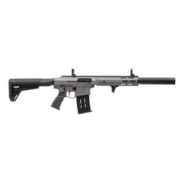 Panzer Arms AR12 PRO-<em>S</em> Semi-Automatic 12 Gauge Shotgun, 18.5" Barrel, 5+1 Capacity, MLOK Handguard, Ambi Controls, Tactical Grey - PAAR12PROGSF