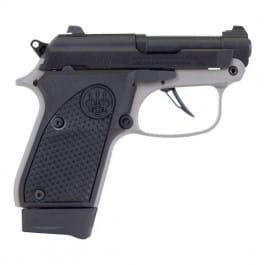 Beretta 20X Bobcat, DA/SA, .22LR, 2.4" Tip Up Barrel, Semi Auto Pistol,  Black Poly Grips, 8rd Magazine - J20X22R8