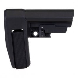 SB Tactical SBA6 Pistol Stabilizing Brace, 5-Position Adjustable, QD Sling Swivels, Black - SBA6X01SB