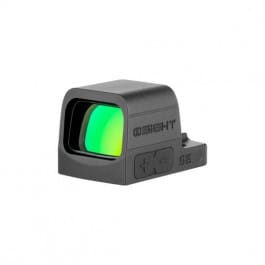 OSight SE Enclosed Red Dot, 2 MOA Green Dot Sight/32 MOA Circle Dot or Circle Only, RMSc Footprint, Side Loading Battery - OSIGHTSEGN