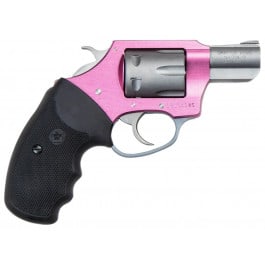 Charter Arms 52230 Pathfinder Pink DA/SA 22 LR 2" 6 Black Rubber Stainless