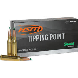 Hunting Shack Hunting Shack 300645N Tipping Point 30-06 Springfield 165 gr Sierra GameChanger - 20rd Box