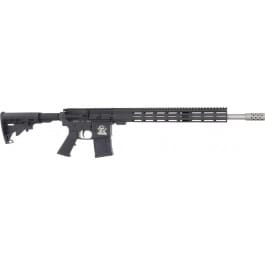 Great Lakes Firearms AR-15 Rifle, .450 Bushmaster, 18" 416r SS Barrel, 15.25" M-LOK Rail, 6 Position M4 Stock, Black Cerakote Finish- GL15450SS BLK
