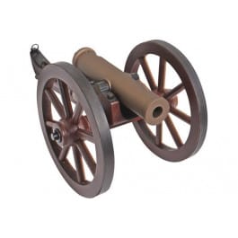 Traditions CN8061 Mountain Howitzer Mini Cannon 50 Cal 6.75" Burnt Bronze Barrel Breech Action