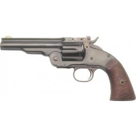 Cimarron CA855 NO.3 Schofield .45LC 5" FS Blued Walnut Revolver