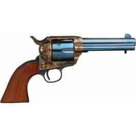 Cimarron P-Model Revolver .357 Mag/.38 Spl 4.75" Blued 6rd Charcoal Blued Walnut MP502C00