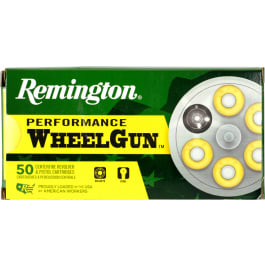 Remington Ammunition 22281 Performance WheelGun 38 Special 158 gr Lead Round Nose (LRN) - 50rd Box