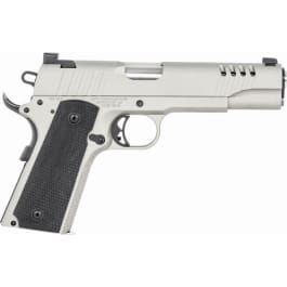 Auto Ordnance 1911TCAC6 1911A1 Stainless Fixed Sights Rubber