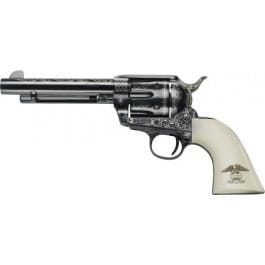 E.M.F W45LLE434NMUI Liberty .45LC 4 3/4" Laser Engraved Blue Ivory Liberty Revolver