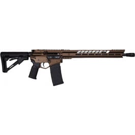 Diamondback DB1731K071 DB15 16" 30+1 Midnight Bronze Adjustable Magpul CTR Stock Black Magpul MOE K2 Grip with Black Gold Lower