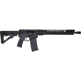 Diamondback DB1732N001 DB15 18" 5+1,28+1 Black Adjustable Magpul CTR Stock Black Magpul MOE K2 Grip with Black Gold Lower 15" M-Lok