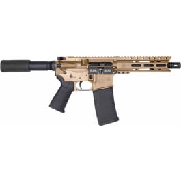 Diamondback DB1912K061 DB15 AR Pistol Carbine Length 7" 30+1 Flat Dark Earth Buffer Tube Stock