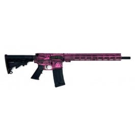 Great Lakes Firearms Great Lakes AR-15 5.56 16" SS BBL 30rd Semi-Auto Rifle, Prison Pink