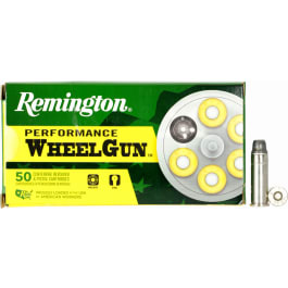 Remington Remington Ammunition 22271 Performance WheelGun 38 Special 158 gr Lead Semi-Wadcutter (LSWC) - 50rd Box