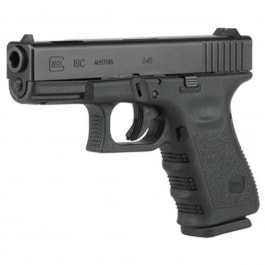 Glock 19C Gen 3 9mm Compact Semi-Automatic Pistol, (2) 15 Rd Mags, 4.02" Port Barrel with Compensated Slide, PI1959203