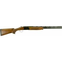 Savage Arms Stevens 22154 555 Compact Over/Under 20GA 24" 3" Turkish Walnut Stock Black Aluminum Alloy