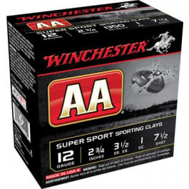 Winchester Winchester Ammo AASC12507 AA Super Sport 12GA 2.75" 1oz #7.5 Shot - 25SH Box
