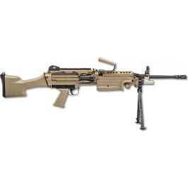 FN M249S Standard Rifle 5.56x45mm 30rd Mag 18.5" Barrel FDE