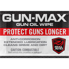 Real Avid AVGMW25 Gun-Max Gun Oil Against Corrosion & Lubricates <em>Wipes</em> 25 Count