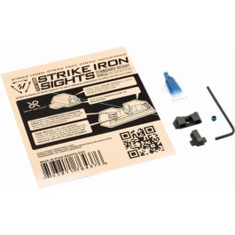 Strike Industries P320-<em>SIGHTS</em>-STN <em>Iron</em> <em>Sights</em> Standard Height Black Stainless Steel for Sig P320